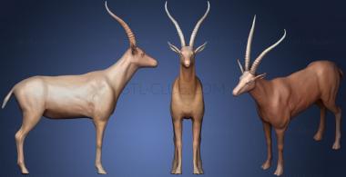 3D model Gazelle (STL)